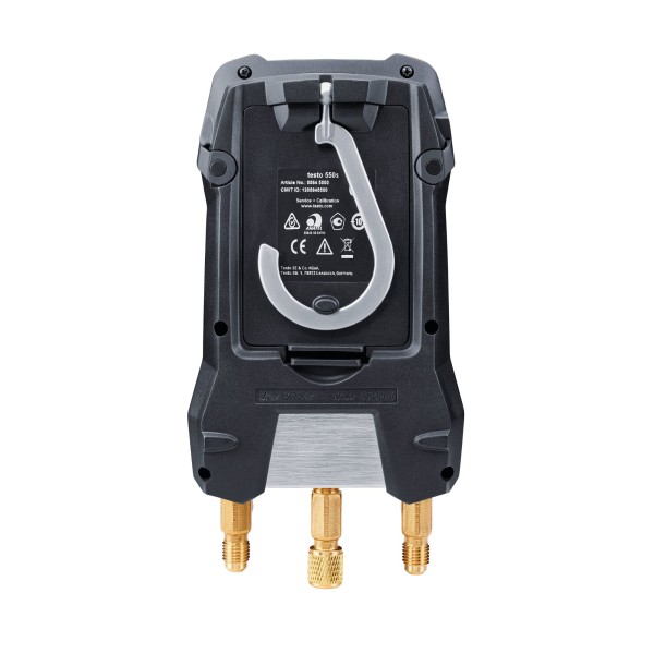 Testo 550s - Bluetooth, 2 cestný dig. manometr + bezdrátové tep. sondy v kufru, 0564 5502